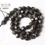 Labradorite Faceted Round Beads 6/8/10mm 15inches