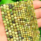 Faceted Huaxiu Jades Small Waist Loose Beads 15''