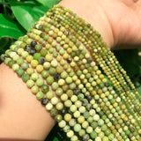 Faceted Huaxiu Jades Small Waist Loose Beads 15''