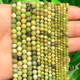 Faceted Huaxiu Jades Small Waist Loose Beads 15''