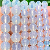 Opal Round Loose Spacer Beads for Jewelry Making 15'' 6 8 10mm
