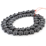 Hematite Flower Shape Spacer Beads for Jewelry Making DIY Bracelet
