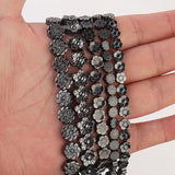 Hematite Flower Shape Spacer Beads for Jewelry Making DIY Bracelet