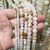 Natural Stone Beads 4 6 8mm Bracelet DIY Making