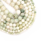 Grass Jade Round Spacer Beads for Jewelry Making DIY Bracelet