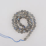 Labradorite Stone Spectrolite Round Loose Beads 7mm