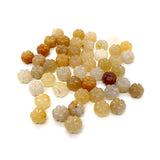 Green Aventurine Agate Stone Pumpkin Beads for Jewelry Making