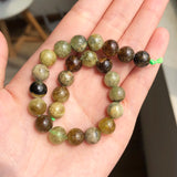 Green Garnet Natural Stone Beads 6-10mm