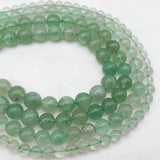 Green Strawberry Quartz Crystal Loose Spacer Beads 6 8 10mm