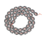 Stone Beads Hematite Donuts Spacer for Jewelry Making DIY