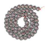 Stone Beads Hematite Donuts Spacer for Jewelry Making DIY