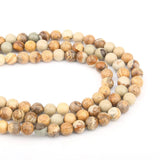 Indian Agat Amazonite Unakite Stone Beads 4/6/8/10/12mm