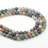 Indian Agat Amazonite Unakite Stone Beads 4/6/8/10/12mm
