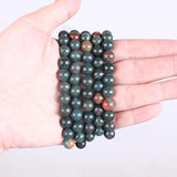 Indian Bloodstone Heliotrope Round Loose Beads 6-14mm for Jewelry Making