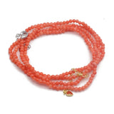 Red Coral Beads 8x10mm-8x12mm DIY Charm Bracelet Necklace