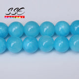 Natural Stone Beads Jades Round Spacer Beads 6-12mm