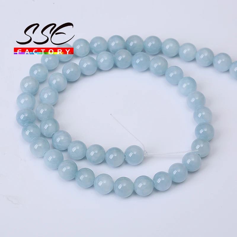 Natural Stone Beads Jades Round Spacer Beads 6-12mm