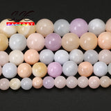 Natural Stone Beads Jades Round Spacer Beads 6-12mm