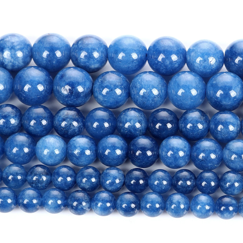 Kyanite Stone Round Beads for DIY Bracelet Making Strand 6/8/10MM