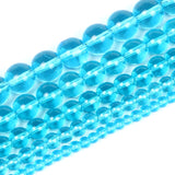 Natural Stone Beads Lake Glass Charm Round Loose Beads 4/6/8mm