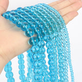 Lake Glass Round Beads Smooth Loose Beads DIY Jewelry Making 4/6/8/10/12MM