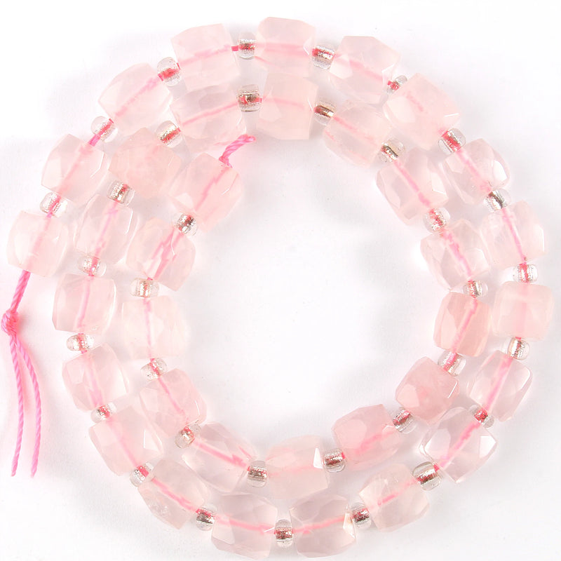 Natural Stone Beads Lapis Lazuli Rose Quartz Turquoises 8mm Column
