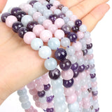 Lavender Natural Stone Beads 6/8/10mm for Jewelry Making
