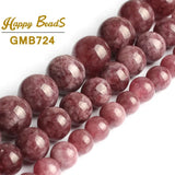 Lepidolite Round Stone Beads 6/8/10mm
