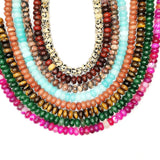 Malachite Golden Sand Stone Tiger Eye Beads Jewelry Making