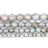 Maifanite Stone Charm Round Loose Beads 4/6/8/10/12 MM