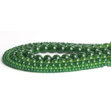 Malaysian Jades Round Stone Beads for Jewelry Making DIY Bracelets