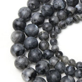 Matte Labradorite Round Beads 15'' Strand 4/6/8/10mm