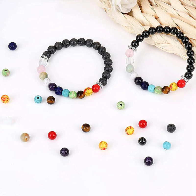 Mixed Gemstone Beads for Necklace Bracelet