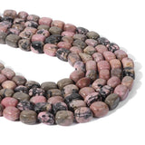Natural Stone Beads Opal Amazonite Agates Cube Rectangle Irregular Loose Beads