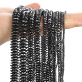 Oval Hematite Loose Spacer Beads 3-12MM
