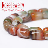Peacock Agates Drum Barrel Shape Beads for Jewelry Making
