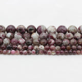 Tourmaline Round Loose Beads 4 6 8 10 12mm for Bracelet Necklace
