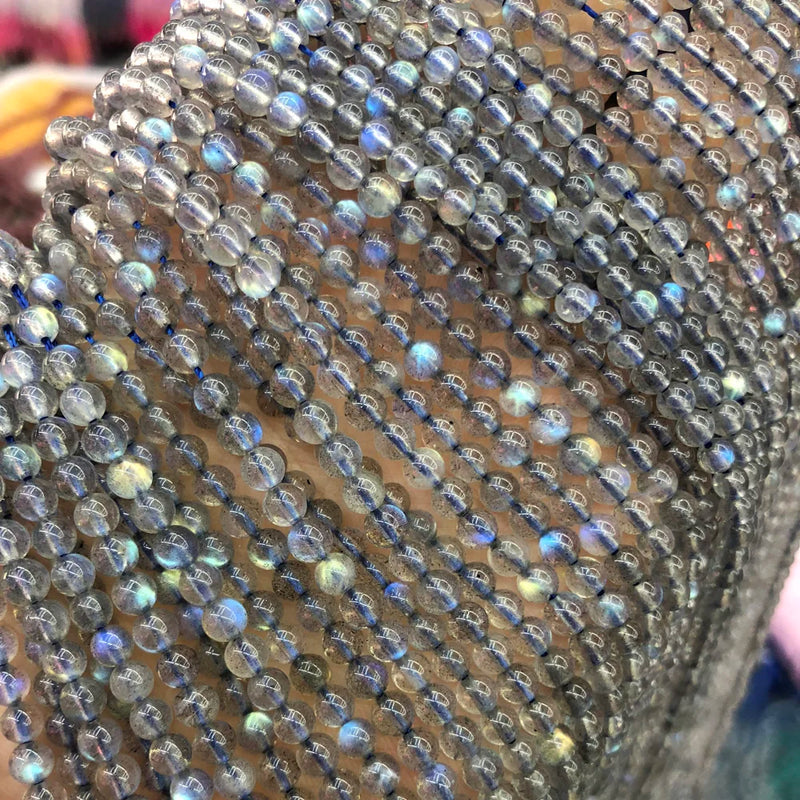 Labradorite Stone Beads for Jewelry Making DIY Necklace Bracelet