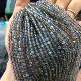 Labradorite Stone Beads for Jewelry Making DIY Necklace Bracelet