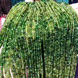 Green Tourmaline Small Beads for DIY Jewelry Making