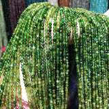 Green Tourmaline Small Beads for DIY Jewelry Making