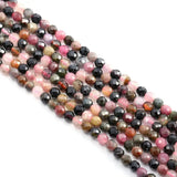 Faceted Tourmaline Small Beads 2-5mm Loose Beads for Jewelry Making