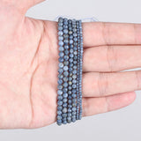 Small Faceted Coral Loose Beads 2 3 4mm Gemstone for Jewelry Making