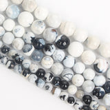 Smooth Fire Agates Natural Stone Beads for Jewelry Making DIY