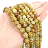 Green Dragon Stone Round Beads 6/8/10MM