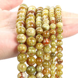 Green Dragon Stone Round Beads 6/8/10MM
