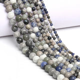 Natural Stone Beads Round Loose Bead DIY Bracelets Spacer Bead 4mm 6mm 8mm 10mm