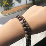 Smooth Round Pietersite Stone Beads DIY Jewelry Making 7.5'' 6/8/10/12mm