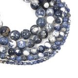 Sodalite Round Loose Spacer Beads 4-12mm