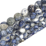 Sodalite Round Loose Spacer Beads 4-12mm